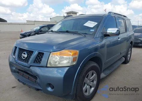 2011 Nissan Armada Sv из США, поврежденный, VIN 5N1AA0ND3BN619545